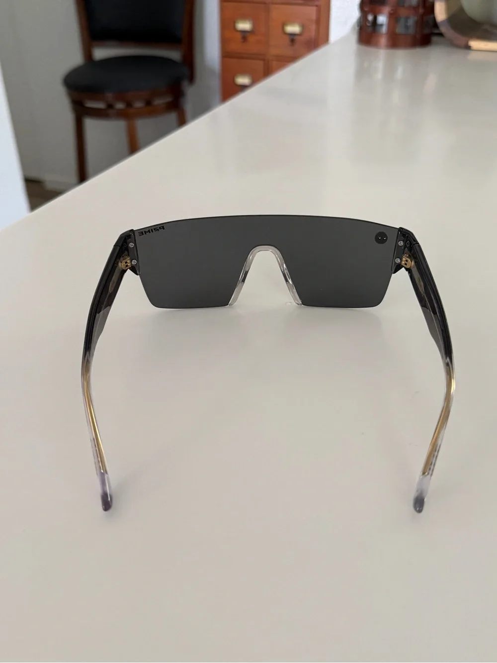 Men’s Shield Sunglasses - Smoke Lens